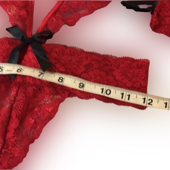 Women’s Sexy Nighty Body Suit by Leg Avenue Spandex 3-Piece Set - Picture 8 of 15